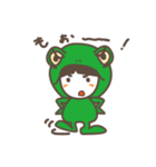 被り物シリーズ（個別スタンプ：11）