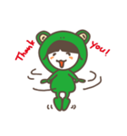 被り物シリーズ（個別スタンプ：13）