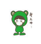 被り物シリーズ（個別スタンプ：16）