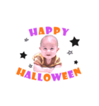 えいとくん。HalloweenVer.（個別スタンプ：1）