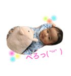 あおくん♡もこちゃん（個別スタンプ：9）