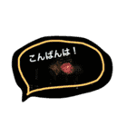 敬語♡先輩、年上の方に使えます！（個別スタンプ：3）
