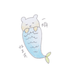人魚になりたい（個別スタンプ：1）