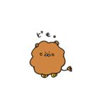 毛がのびすぎたね（個別スタンプ：1）