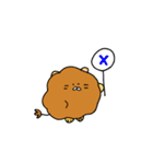 毛がのびすぎたね（個別スタンプ：3）
