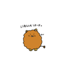 毛がのびすぎたね（個別スタンプ：10）
