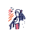 ゆるい少女∴≡ (敬語)（個別スタンプ：11）