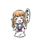 毒吐きセーラーちゃん（個別スタンプ：4）