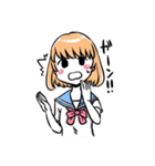 毒吐きセーラーちゃん（個別スタンプ：9）