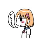 毒吐きセーラーちゃん（個別スタンプ：16）