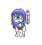毒吐きセーラーちゃん（個別スタンプ：18）