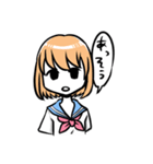 毒吐きセーラーちゃん（個別スタンプ：19）