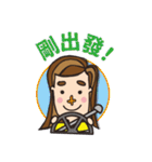 Cruciform nose of the girl's daily（個別スタンプ：26）