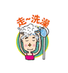 Cruciform nose of the girl's daily（個別スタンプ：30）