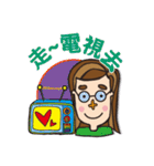 Cruciform nose of the girl's daily（個別スタンプ：31）