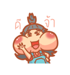Fat girl cute（個別スタンプ：1）
