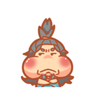 Fat girl cute（個別スタンプ：11）