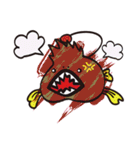 Anglerfish vs block man（個別スタンプ：2）