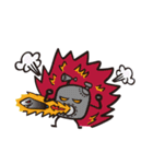 Anglerfish vs block man（個別スタンプ：34）