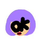 パープルちゃん（個別スタンプ：6）