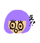 パープルちゃん（個別スタンプ：10）