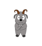 Fat goat（個別スタンプ：5）