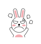 A crazy cute rabbit（個別スタンプ：4）