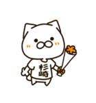 ねこの杉崎さん（個別スタンプ：17）