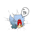 the villain worm mask（個別スタンプ：2）
