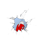 the villain worm mask（個別スタンプ：8）