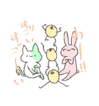 うさぎの舞-with friends-（個別スタンプ：10）