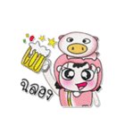 ^_^！ So cool. Miss. Chu. Pig.（個別スタンプ：29）