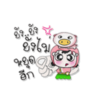 ^_^！ So cool. Miss. Chu. Pig.（個別スタンプ：31）