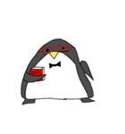 MR. PENGUIN paper（個別スタンプ：13）