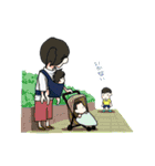 ある家族の日常（個別スタンプ：21）