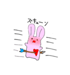 PenginwithRabbit（個別スタンプ：3）