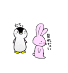 PenginwithRabbit（個別スタンプ：15）