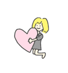 ポエティックガール（個別スタンプ：2）