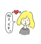 ポエティックガール（個別スタンプ：13）
