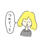 ポエティックガール（個別スタンプ：22）
