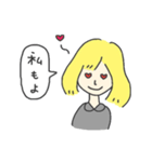 ポエティックガール（個別スタンプ：25）