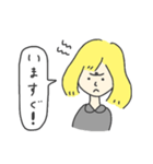 ポエティックガール（個別スタンプ：28）