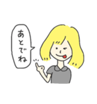ポエティックガール（個別スタンプ：30）