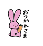ゆるふわ耳長うさぎ（個別スタンプ：27）