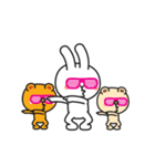 The Dancing Bunny : Animated（個別スタンプ：11）