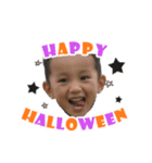 ひこまとさえのハロウィン（個別スタンプ：7）