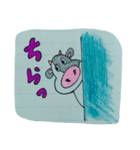 手書きのうしさん。（個別スタンプ：28）