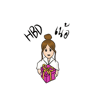 Nong Manee KonMeuang（個別スタンプ：35）