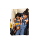 ❤仲良し姉妹❤ ここな かんな（個別スタンプ：1）