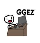 White Stickman 2（個別スタンプ：1）